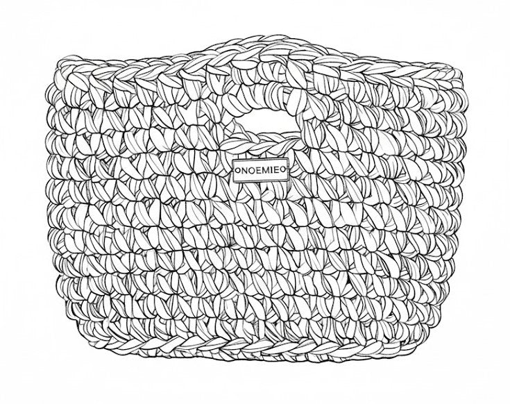 תיק בעיצוב אישי - שילוב שני צבעים